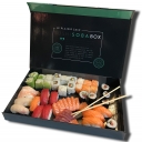 boîte aimantée carton pour sushi